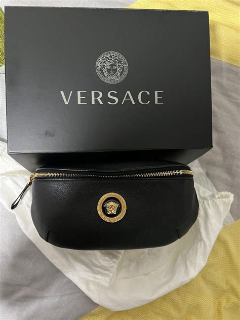 versace bum bag|Versace collection bag.